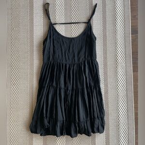 Brandy Melville black flowy dress